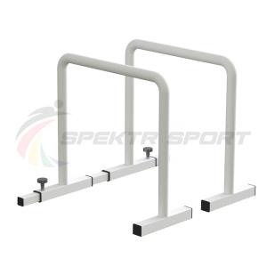 Купить Брусья напольные хайлетсы Spektr Sport цв. белый в Димитровграде 