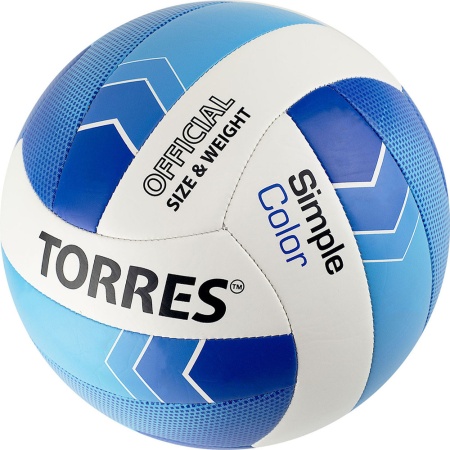 Купить Мяч волейбольный Torres Simple Color любительский р.5 в Димитровграде 